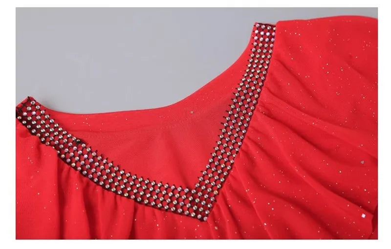 Women's T-Shirt Chic Luxury Mesh Tops