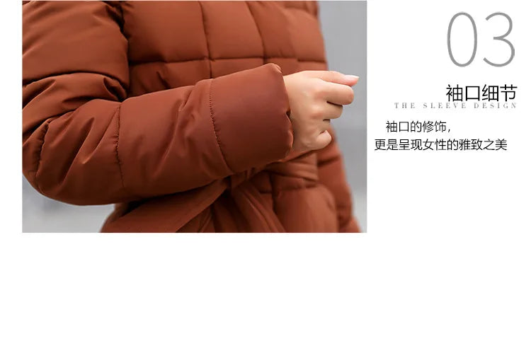 Women's Hooded Long Winter Coat