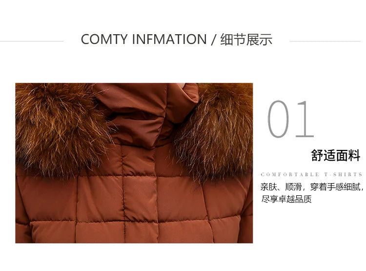 Women's Hooded Long Winter Coat