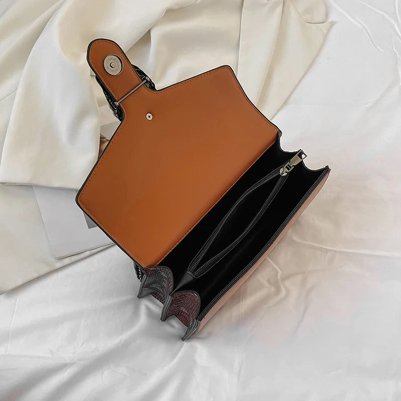 Vintage Chain Small Square Bag