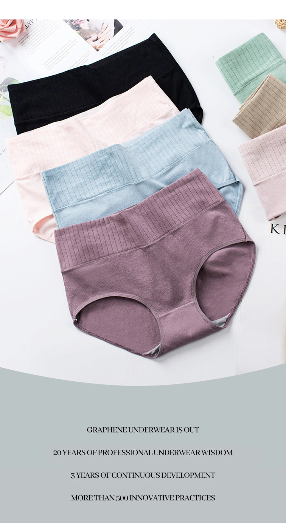 3 Pcs Cotton Women's Underwear