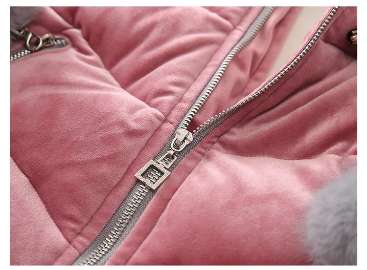 Girl's Hooded Winter Jacket