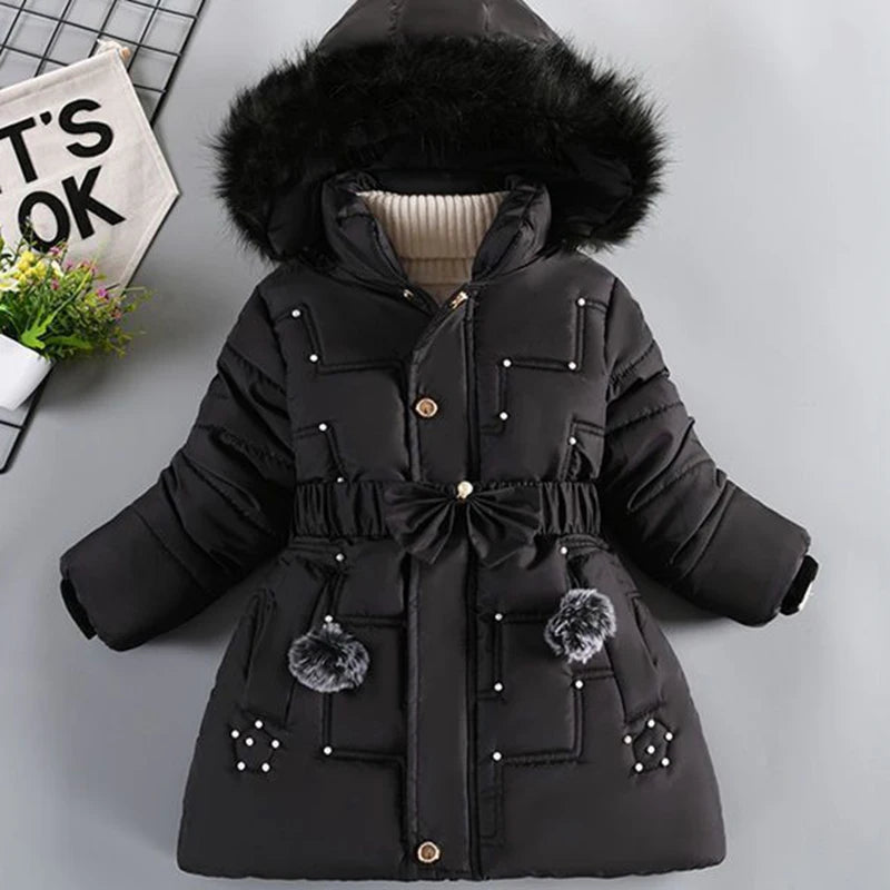 Girl's Hooded Winter Jacket