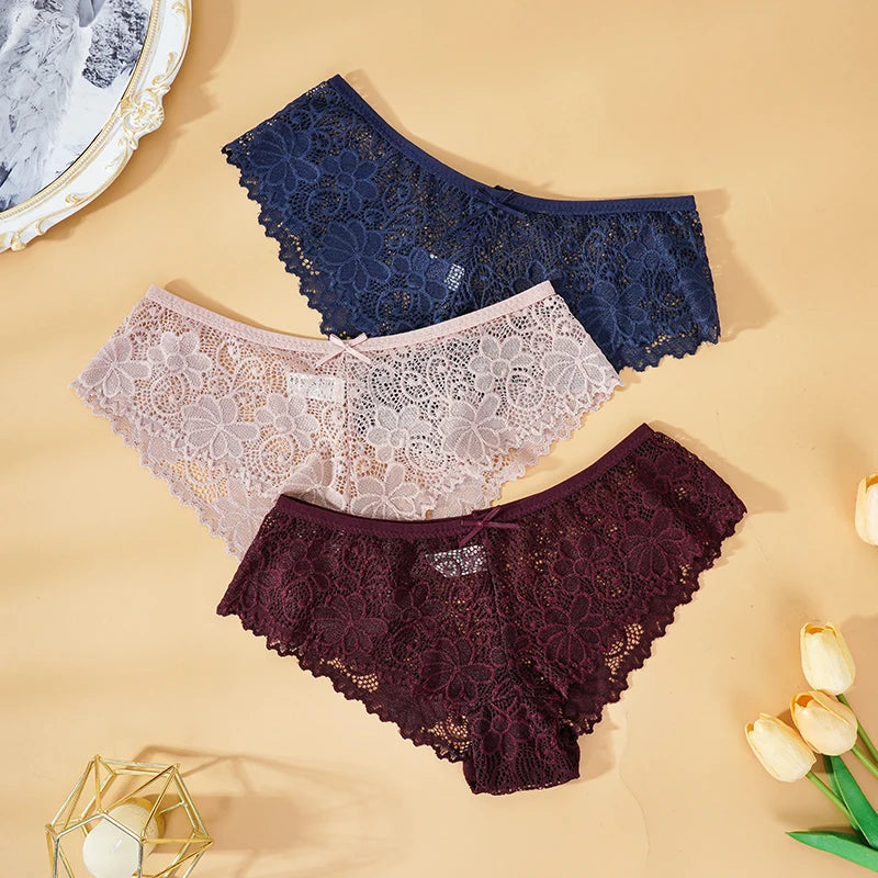 Low Waist Lace Underwear