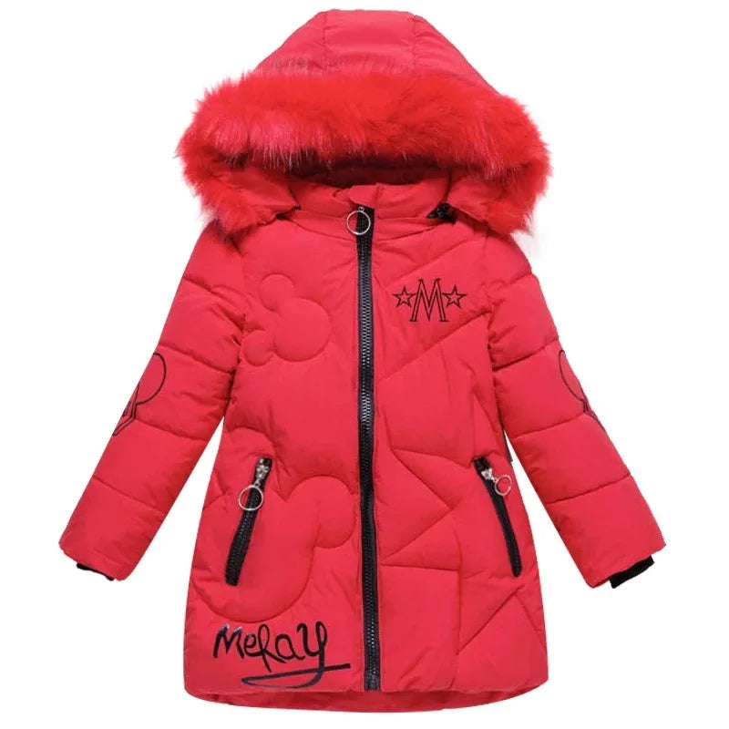 Girl's Hooded Winter Jacket