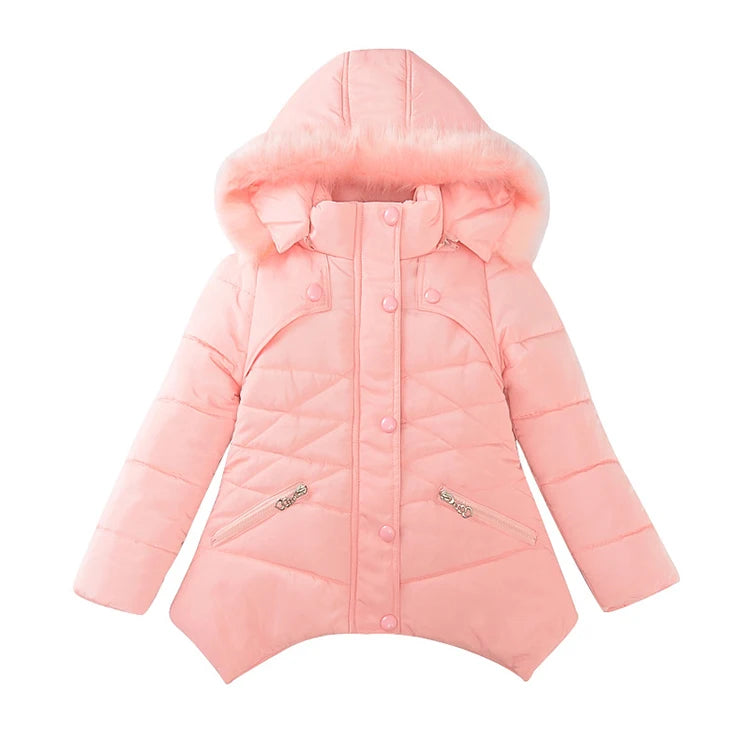 Girl's Hooded Winter Jacket