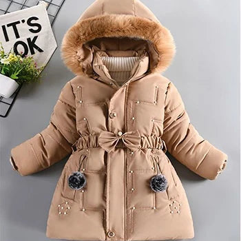 Girl's Hooded Winter Jacket