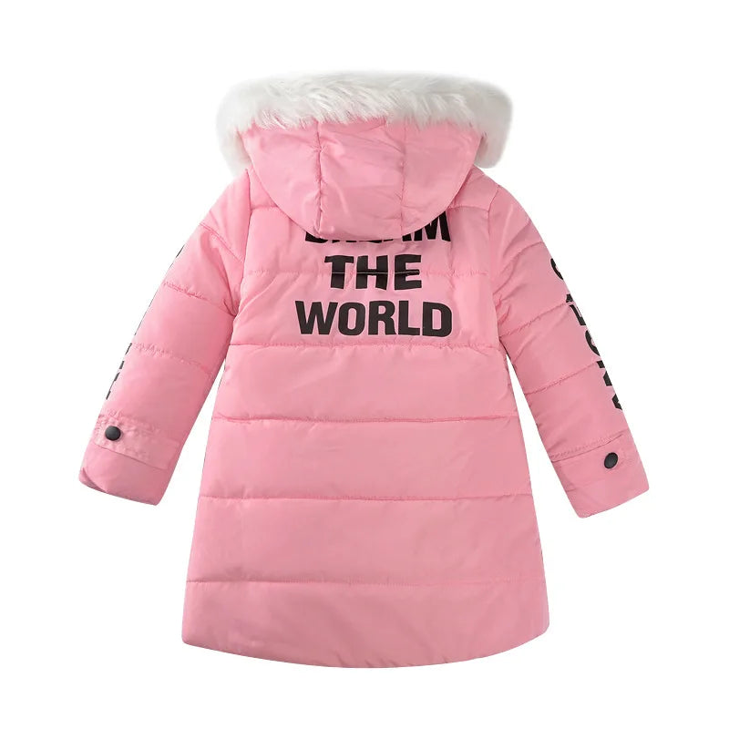 Girl's Hooded Winter Jacket