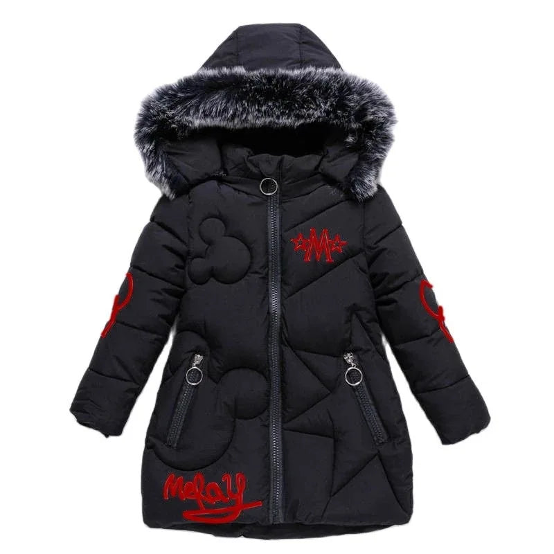 Girl's Hooded Winter Jacket