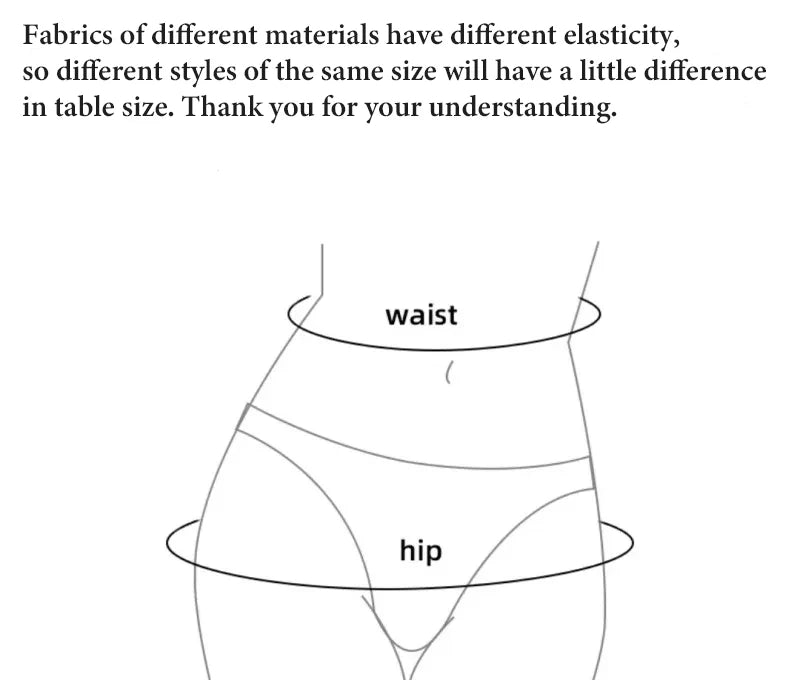 3Pcs Ultra-thin Seamless Silk Underwear
