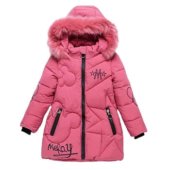 Girl's Hooded Winter Jacket