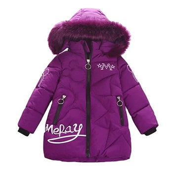 Girl's Hooded Winter Jacket