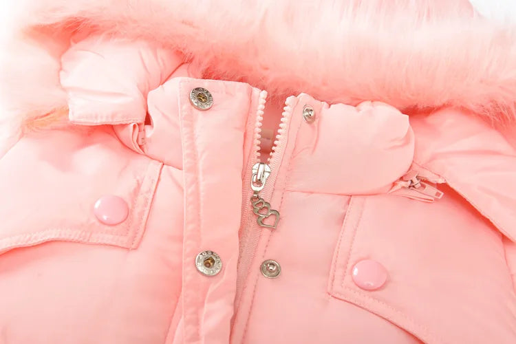 Girl's Hooded Winter Jacket