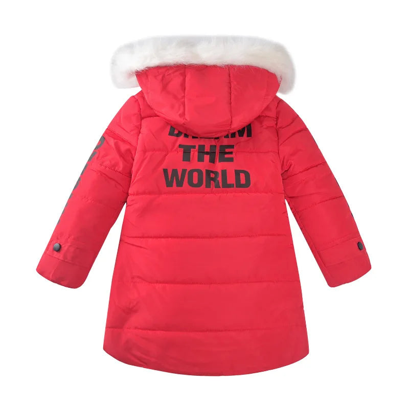 Girl's Hooded Winter Jacket