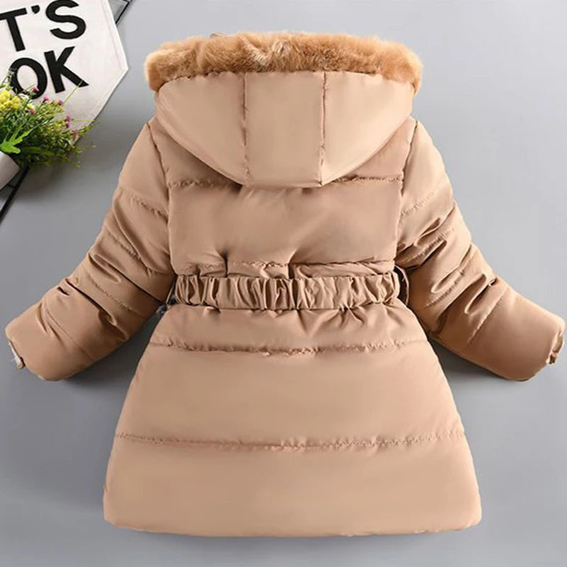 Girl's Hooded Winter Jacket