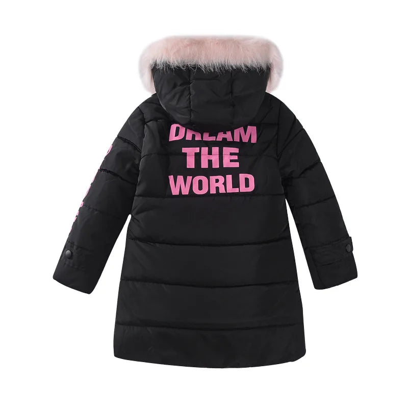 Girl's Hooded Winter Jacket