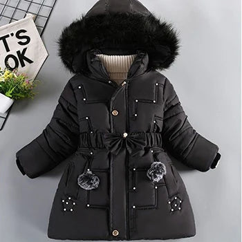 Girl's Hooded Winter Jacket