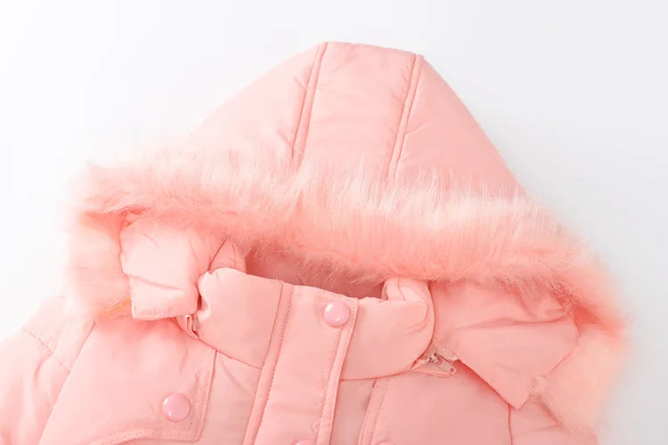 Girl's Hooded Winter Jacket