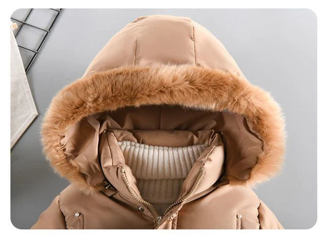 Girl's Hooded Winter Jacket